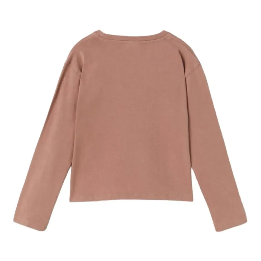 ZARA Kids | Brown | WASHED TEXT T-SHIRT